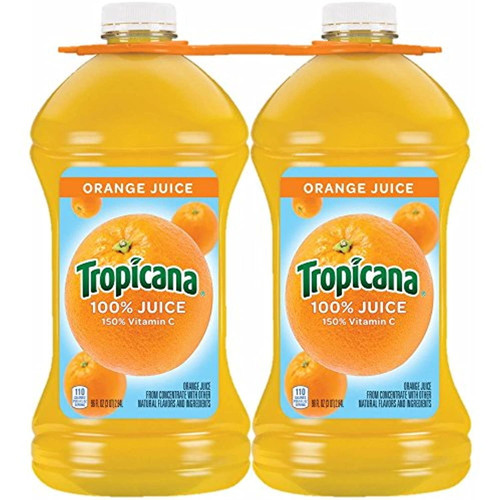 Tropicana 100% Orange Juice, 2 Pk./96 Fl. Oz.