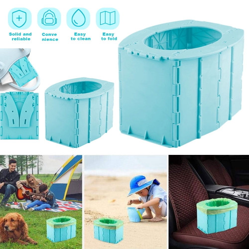 Amerteer Portable, Reusable Toilet Training Potties For Kids With Storage Bag