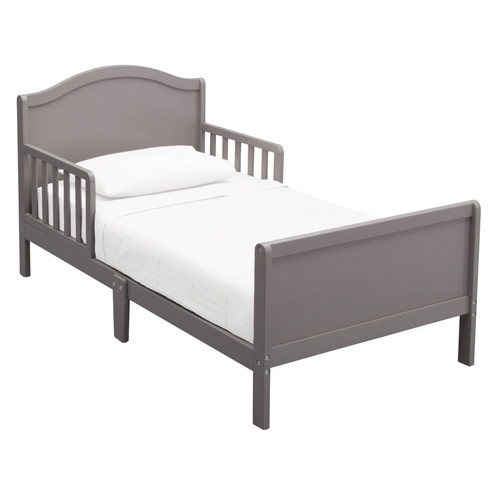 Delta Children Bennett Toddler Bed, Grey.