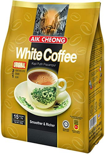 Ninechef Bundle - Instant White Coffee 3 In 1 + 1 Ninechef Brand Long Handle Spoon