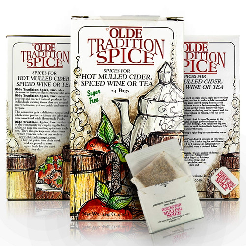 Olde Tradition Spice Mulling Spices Tea Bags - 24 Count