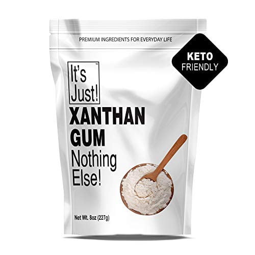 It's Just - Xanthan Gum, 8oz, Keto Baking, Non-gmo, Thickener For Sauces, Soups, Dressings, Packaging In Usa