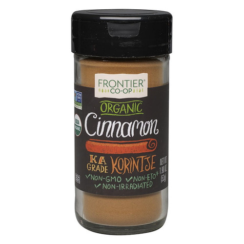 Frontier Natural Products - Cinnamon Ground Organic - 1.9 Oz.