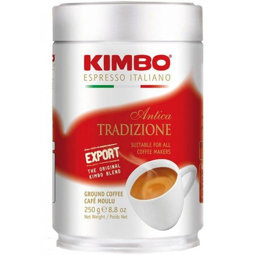 Kimbo Espresso Tradizione Antica Ground Coffee (tin) 250 G/ 8.8 Oz. (pack Of 3)