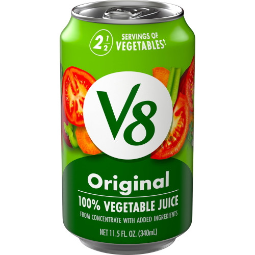 V8 Original 100% Vegetable Juice, 11.5 Fl Oz Can