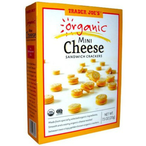 Trader Joe's Organic Mini Cheese Sandwich Crackers