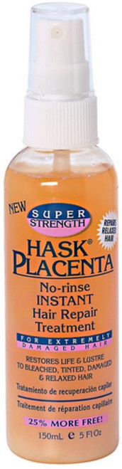 Hask Placenta Super Strength Leave-in Instant Conditioning Treatment, 5 Oz (pack Of 2)