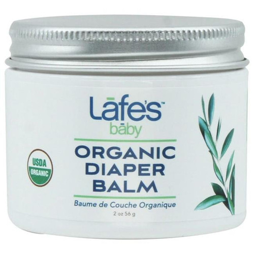 Lafes Natural Bodycare 348001 Organic Diaper Balm, 2 Oz - 24 Per Case