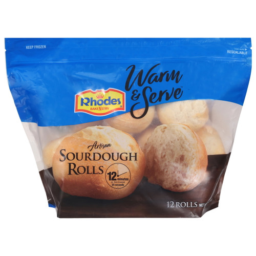 Rhodes Warm-n-serv 12ct Sourdough Rolls