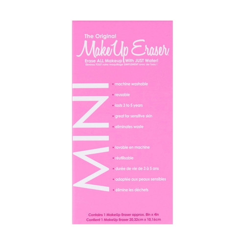 The Original Makeup Eraser Mini Pink, Reusable Makeup Remover Cloth