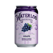 Waterloo Sparkling Water Zero Sugar Zero Calories Grape Sparkling Water 12 Pk, 144 Fl Oz [pack Of 2]