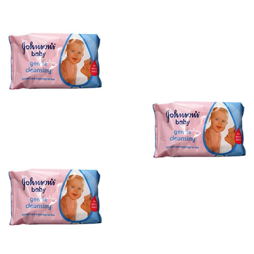 Johnson's Baby Gentle Cleaning Wipes (56 Wipes In 1 Pack) (pack Of 3)