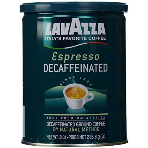 Lavazza Espresso Decaffeinated Ground Coffee, 8 Oz