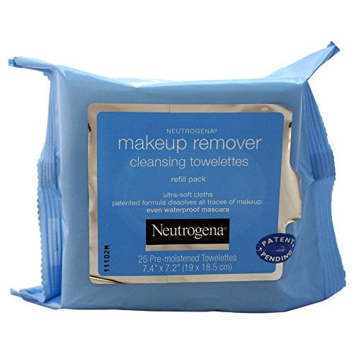 Neutrogena Makeup Remover Cleansing Towelettes, Refill Pack, 25 Count