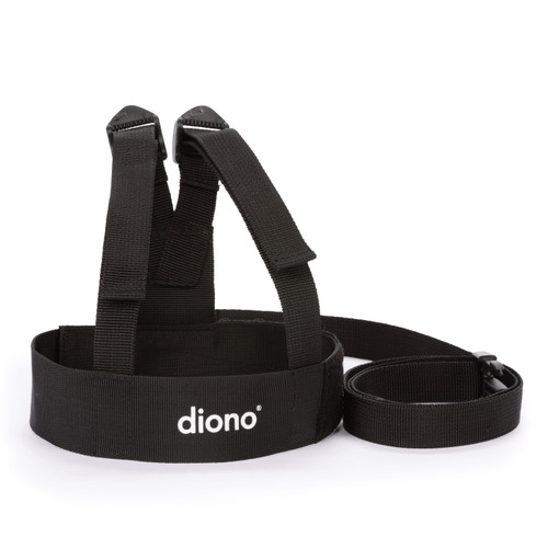 Diono Sure Steps Toddler Leash And Harness For Child Safety, Adjustable Shoulder Straps, Black