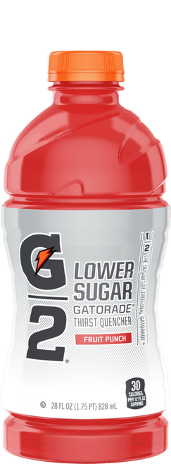 Gatorade G2 Fruit Punch Sports Drink 28oz Bottles, Quantity Of 5