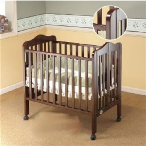 Tina Three Level Portable Crib- Cherry