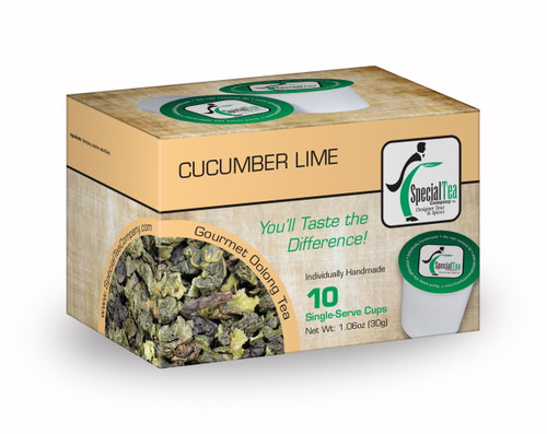 Special Tea Cucumber Lime Oolong Tea Single Serve