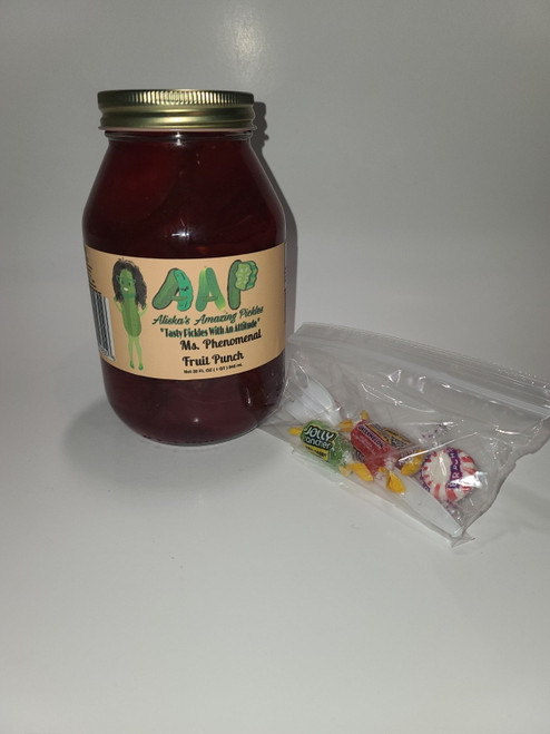 Aliska's Amazing Phenomenal Fruit Punch Pickles