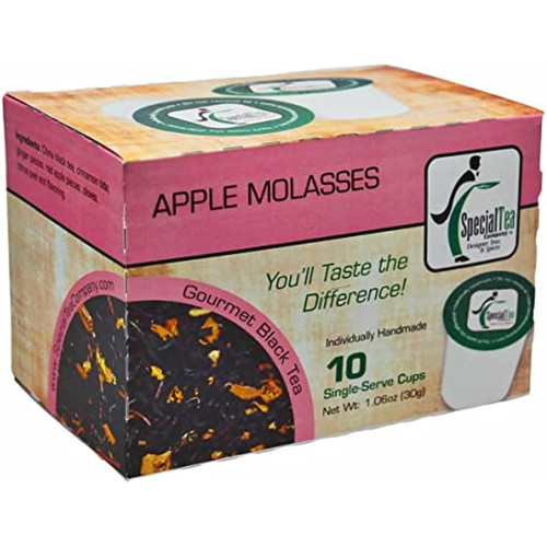 Special Tea Company Apple Molasses Black Tea Single Serve Cups (pack Of 10)