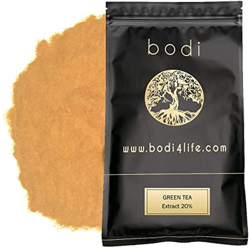 Bodi : Green Tea Powder 20% Polyphenols | 4oz To 2lb | Pure Natural Chemical Free (4 Oz)