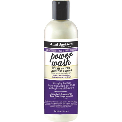 Aunt Jackies Power Wash Intense Moisture Clarifying Shampoo