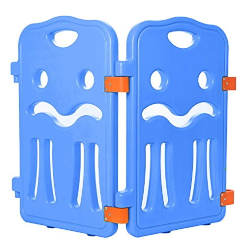 Lil' Jumbl Baby Playpen Extra Part Small (13.5" X 23.5") - Set Of 2 - Blue