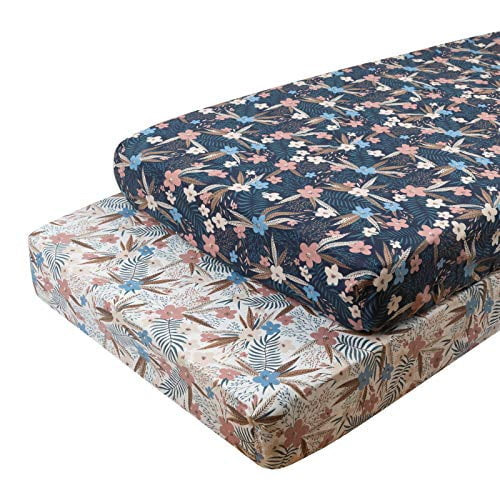 Alvababy Cradle Mattress 100% Organic Cotton Soft And Light Baby Changing Pad Cover For Boys And Girls 2twcz14