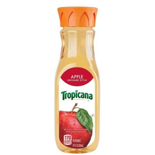 Tropicana Orchard Style Apple Juice, 12 Ounce -- 12 Per Case.