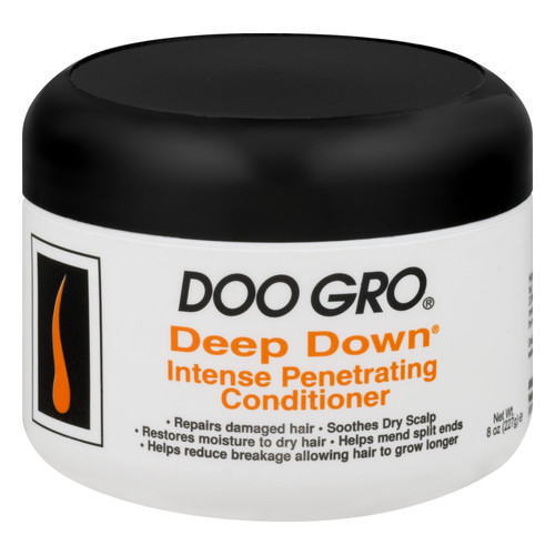 Doo Gro Deep Down Intense Penetrating Dandruff Relief Moisturizing Deep Conditioner With Aloe, 8 Oz