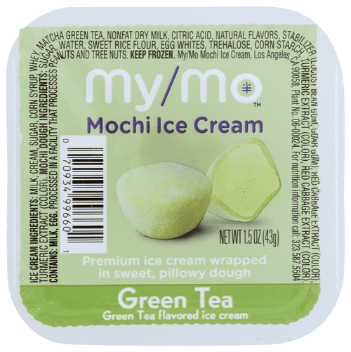 My Mo Mochi Green Tea Ice Cream, 1.5oz, (pack Of 72)