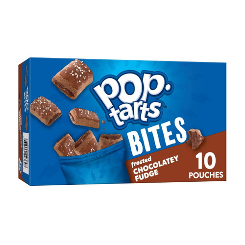 Pop-tarts Baked Pastry Bites, Frosted Chocolatey Fudge, 14.1 Oz, 10 Count