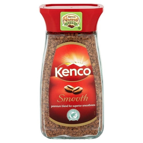 2 Jars Of Kenco Smooth Instant Coffee Each Jar 3.5oz/100g