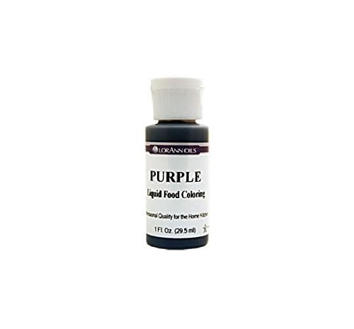 Lorann Purple Liquid Food Coloring, 1 Ounce Bottle