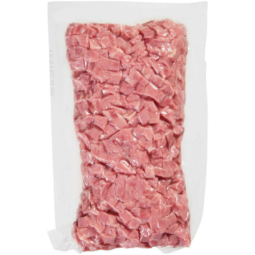 Farmland Water Added Smoked Diced Ham, 1/2 Inch Cube - 2 Per Case.