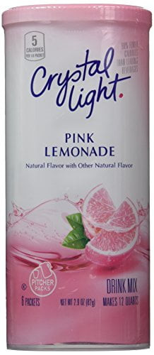 Crystal Light Pink Lemonade, 2.9 Oz