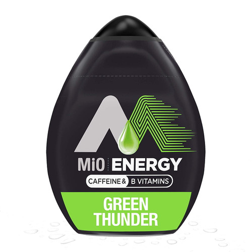 Mio Energy Liquid Water Enhancer, Green Thunder, 1.62 Oz (pack Of 3)