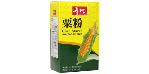 Sautao Corn Starch | Maize Starch | Amidon De Mais 16.01 Oz (454 G) - 寿桃玉米粉