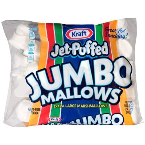 Kraft Jet-puffed Jumbo Mallows Extra Large Marshmallows (pack Of 2)