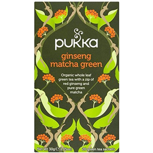 Pukka Ginseng Matcha Green Tea - 20 Per Pack (0.07lbs)