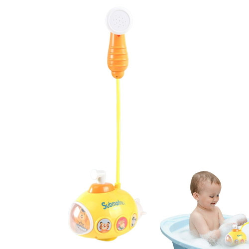 Fovolat Kids Bath Sprinkler Toy Electric Submarine Bathtub Toy Water Spray Squirt Shower Faucet And Bathtub Water Pump Summer Essentials For Toddlers Infants Kids Astounding