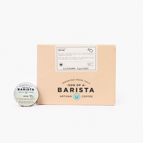 Son Of A Barista Organic Milk Pods, Coffee Creamer, Sugar Free Creamer, 30 Ct