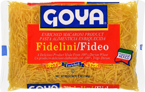 Goya Fideos Fidelini 7 Oz (pack Of 3)