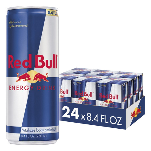 Red Bull Energy Drink, 8.4-ounce Cans (pack Of 24)