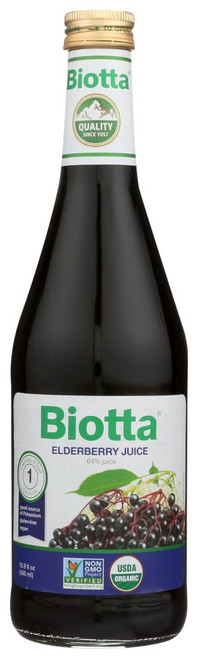 Biotta Juice Elderberry, 16.9 Fl Oz