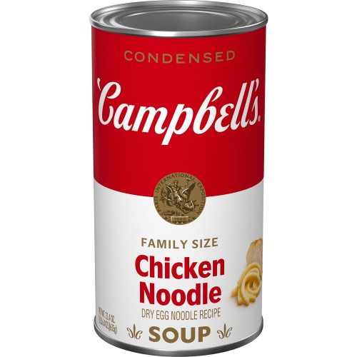 Campbell's Condensed Family Size Chicken Noodle Soup, 22.4 Oz. Can