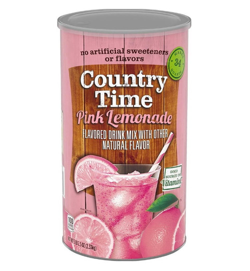 Product Of Country Time Pink Lemonade Drink Mix, 82.5 Oz.