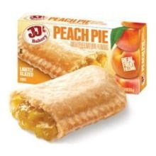 Jj's Bakery Peach Pie -- 12 Per Case.