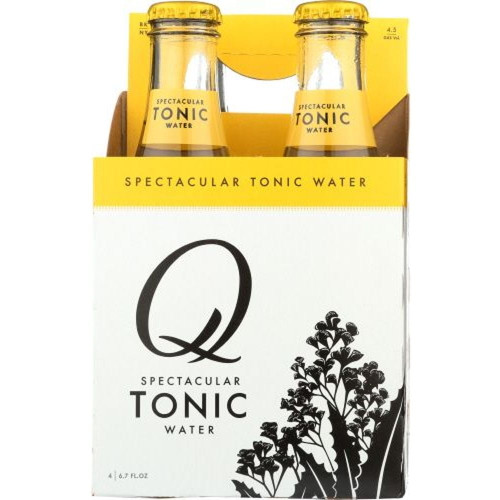 Q Tonic Spectacular Tonic Water, 4 Count -- 6 Per Case.