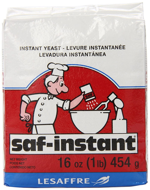 Lesaffre Saf-instant Yeast, Red, 1 Lbs Bags (pack Of 2)